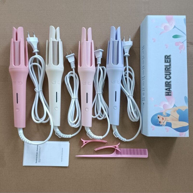 Hair Curler Manufacturer - 4 Temperature Automatic Shut-Off PTC Anti-Scald Rotating