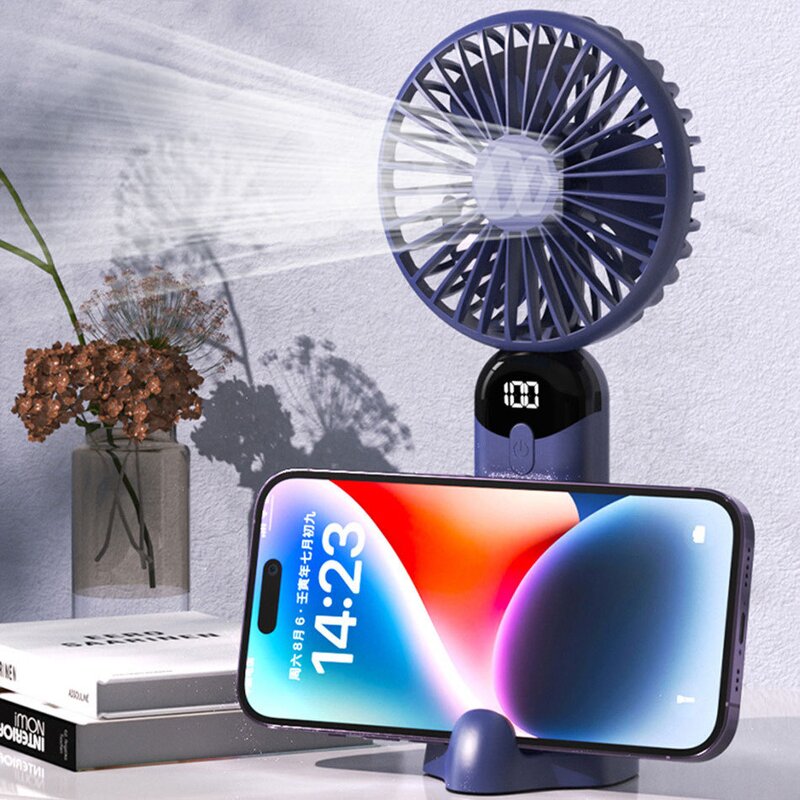 Fan Manufacturer - USB Rechargeable Mini Cooling Aromatherapy Folding Portable