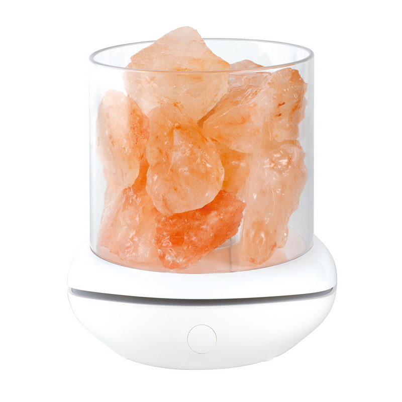 Humidifier Manufacturer - Ultrasonic Aromatherapy Negative Ions Salt Lamp LED USB
