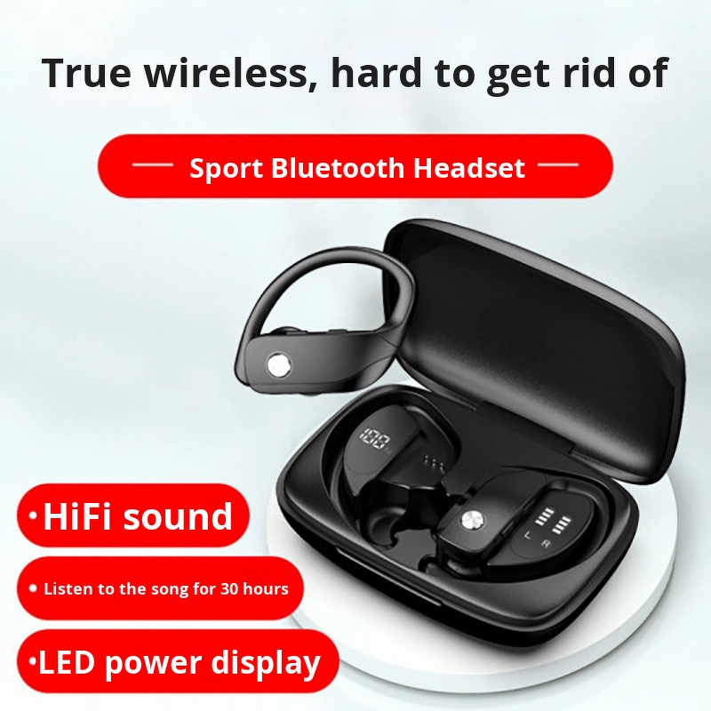 Headset Manufacturer - Private Model TWS Bluetooth Power Display Sports Wireless