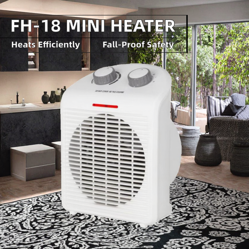 Heater Manufacturer - Mini Dual-purpose Heating Cooling Safe Speed Electric Fan