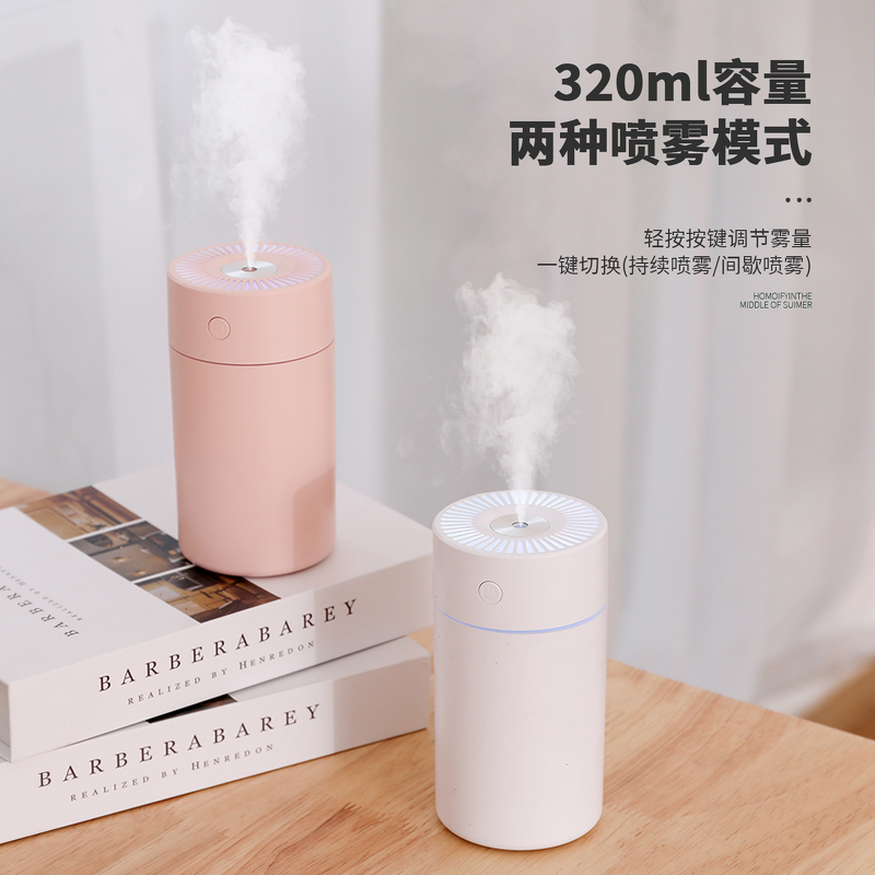 Humidifier Manufacturer - USB Mini Car Colorful Night Light Silent Aromatherapy