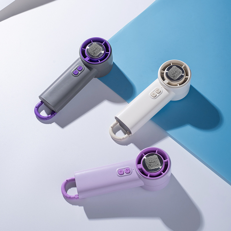 Fan Manufacturer - 2025 Cross-border Digital Display Handheld High-speed Clip Desk