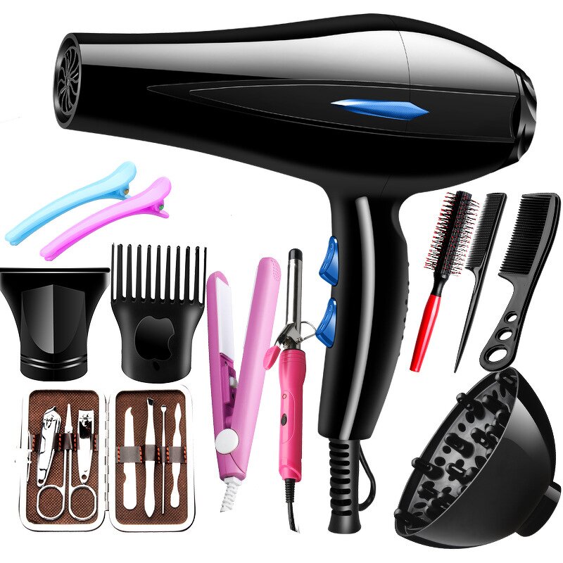 Hair Dryer Manufacturer - 12pcs 1200w Negative Ionic 3 Heat Cool Settings Travel