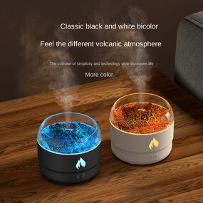 Diffuser Manufacturer - Volcano Night Light USB Home Bedroom Aromatherapy Machine