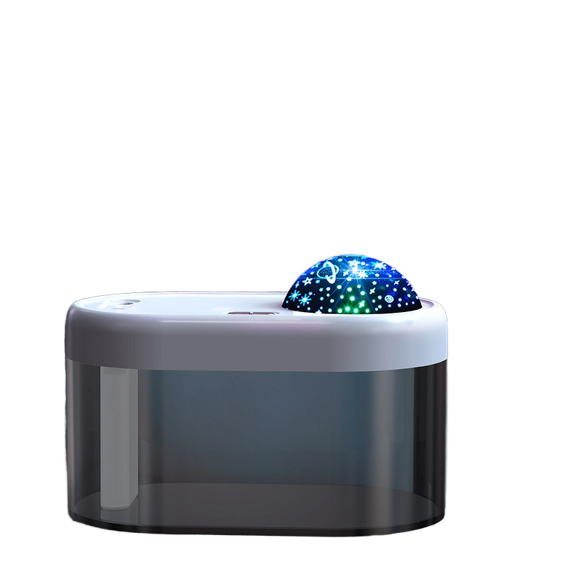 Humidifier Manufacturer - Dual Nozzle Starry Sky Projection Car-mounted Battery