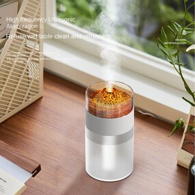 Humidifier Manufacturer - Flame Volcanic Atmosphere Lamp Aroma Diffuser Humidistat