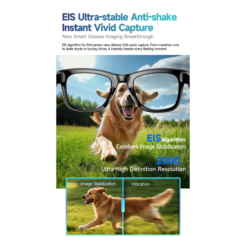 Smart Glasses Manufacturer - HD AI Video Recording Photo Voice Wake-up Recognition