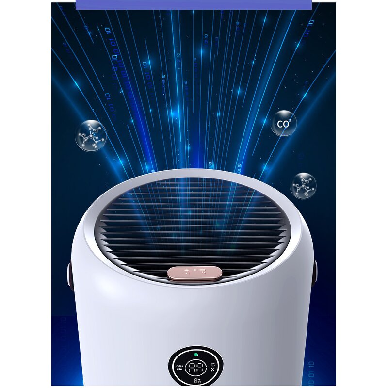 Air Purifier Manufacturer - Office Desktop Digital Display UV Formaldehyde Removal