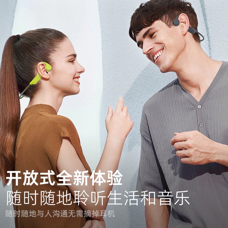 Earphones Manufacturer - S1 Bone Conduction 9 Hours Ultra-Long Battery LED