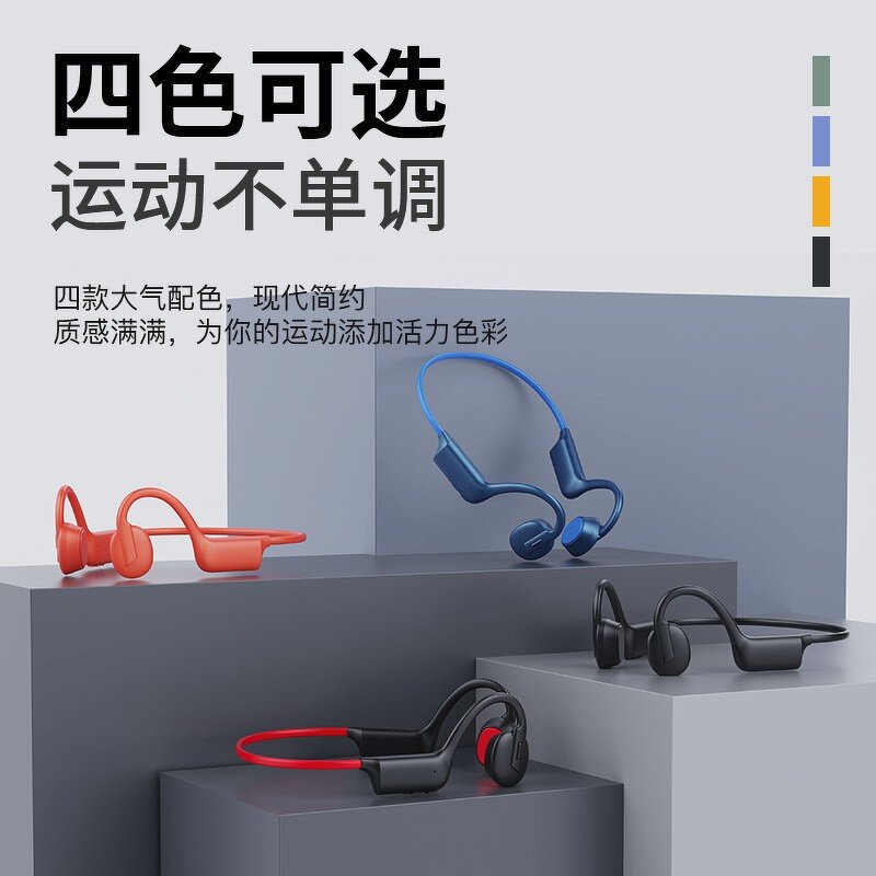 Headphones Manufacturer - S2 Bone Conduction IPX5 Waterproof LED Outdoor Running