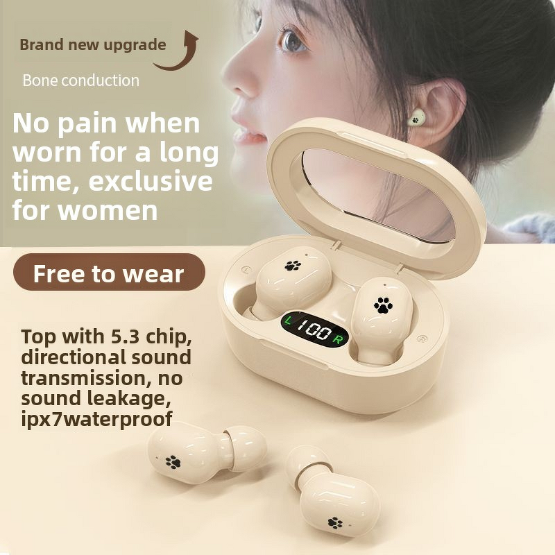 Earphones Manufacturer - 2025 E8S Transparent Case Bluetooth Noise Cancelling Girls