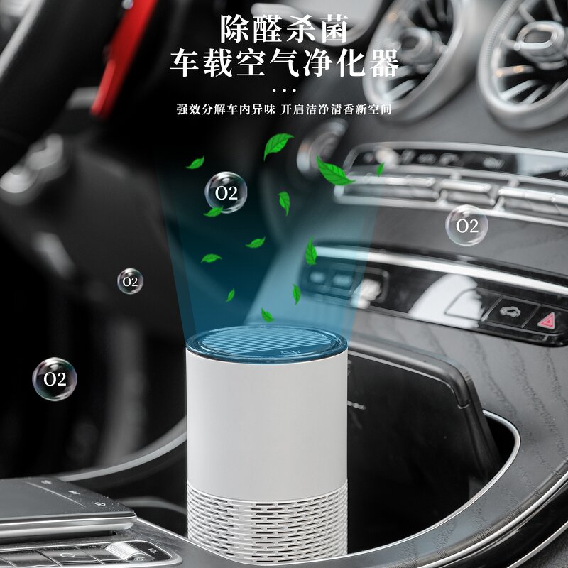 Air Purifier Manufacturer - Car USB Aromatherapy Negative Ion Smoke Air Purifier