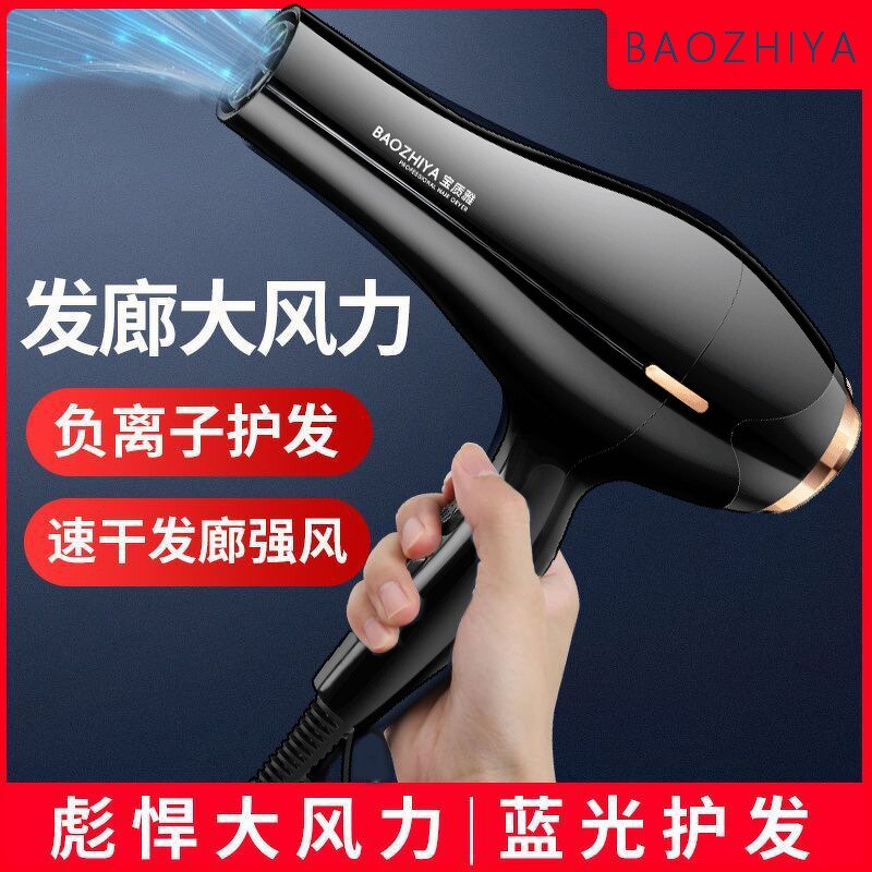 Hair Dryer Manufacturer - High-power Hot Cold Air Negative Ions Barber Family