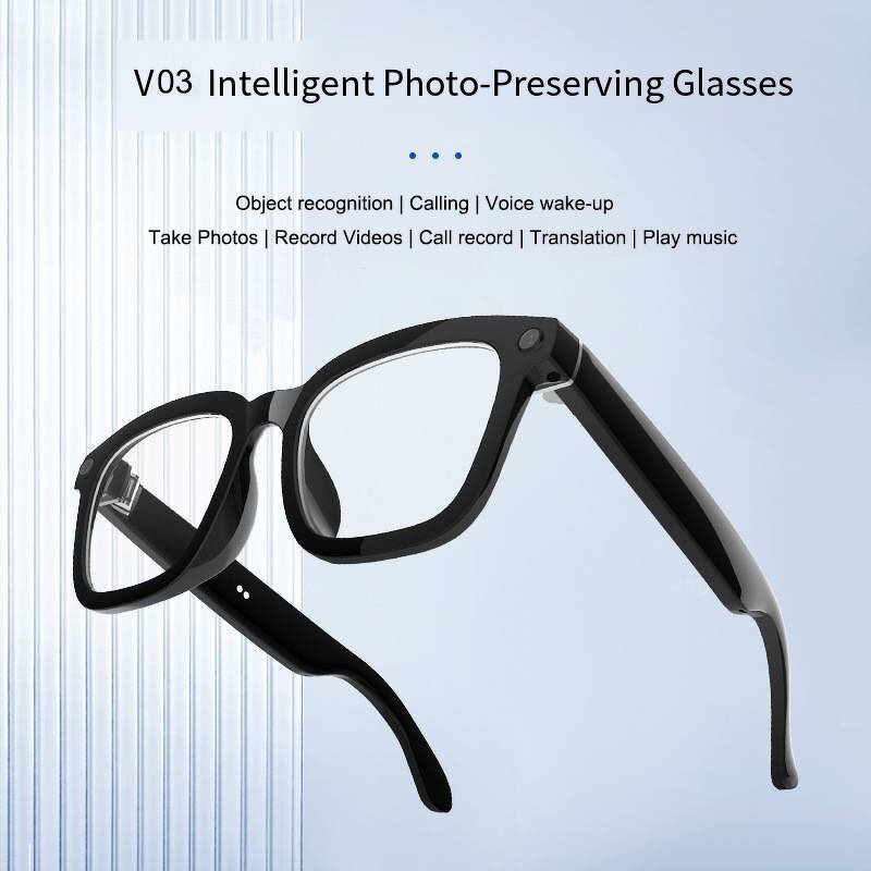 Smart Glasses Manufacturer - Bluetooth AI Audio Video Call Function New Style
