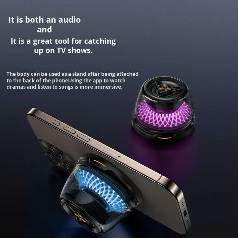 Speaker Manufacturer - 15W Bluetooth Ambient Light Magnetic Wireless Charging