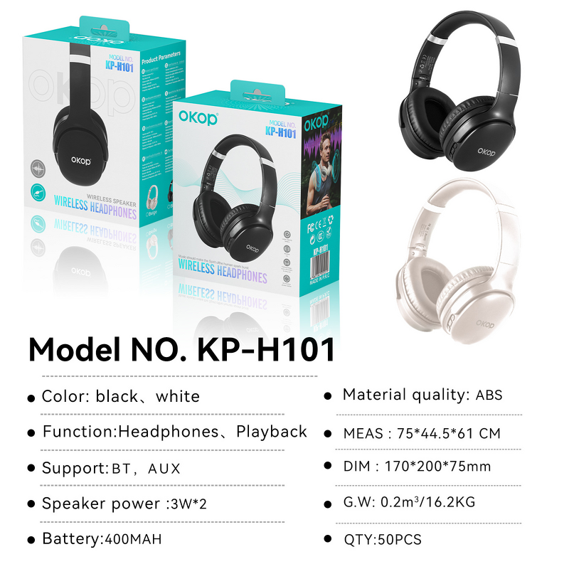 Headphones Manufacturer - H101 Waterproof Sweat-Proof ANC Sports TWS Ultra-Long