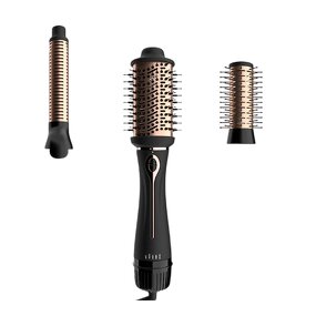 Hair Styler Manufacturer - 1200W 5-in-1 Curler Straightener Air Brush Negative Ion