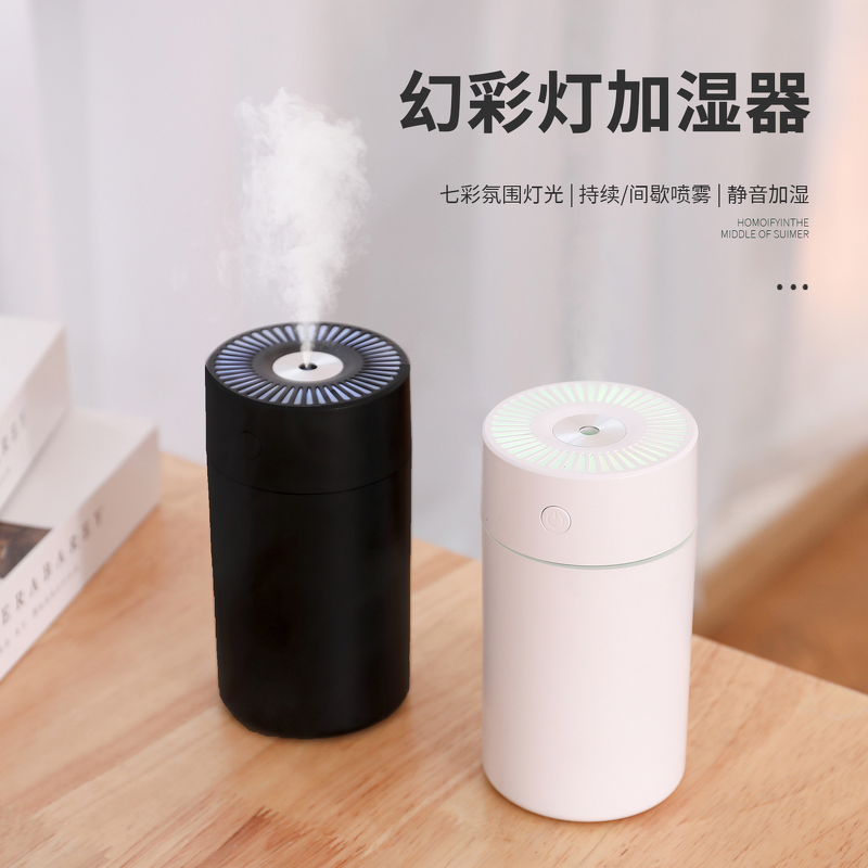 Humidifier Manufacturer - USB Mini Car Colorful Night Light Silent Aromatherapy