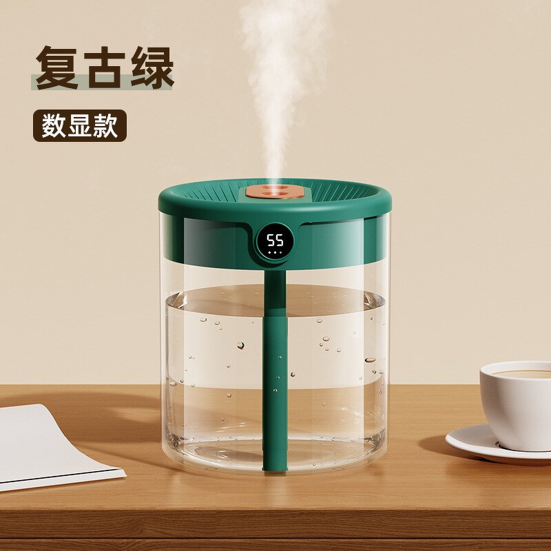 Humidifier Manufacturer - Double-nozzle Aromatherapy Smart Bedroom Nightlight Silent