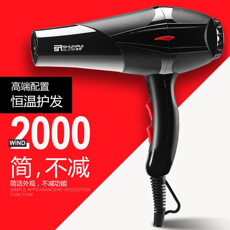 Hair Dryer Manufacturer - High-power Hot Cold Air Negative Ions Barber Family