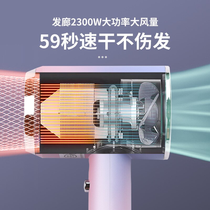 Hair Dryer Manufacturer - 1200W Ionic Lightweight Cold Hot Air Home Dormitory