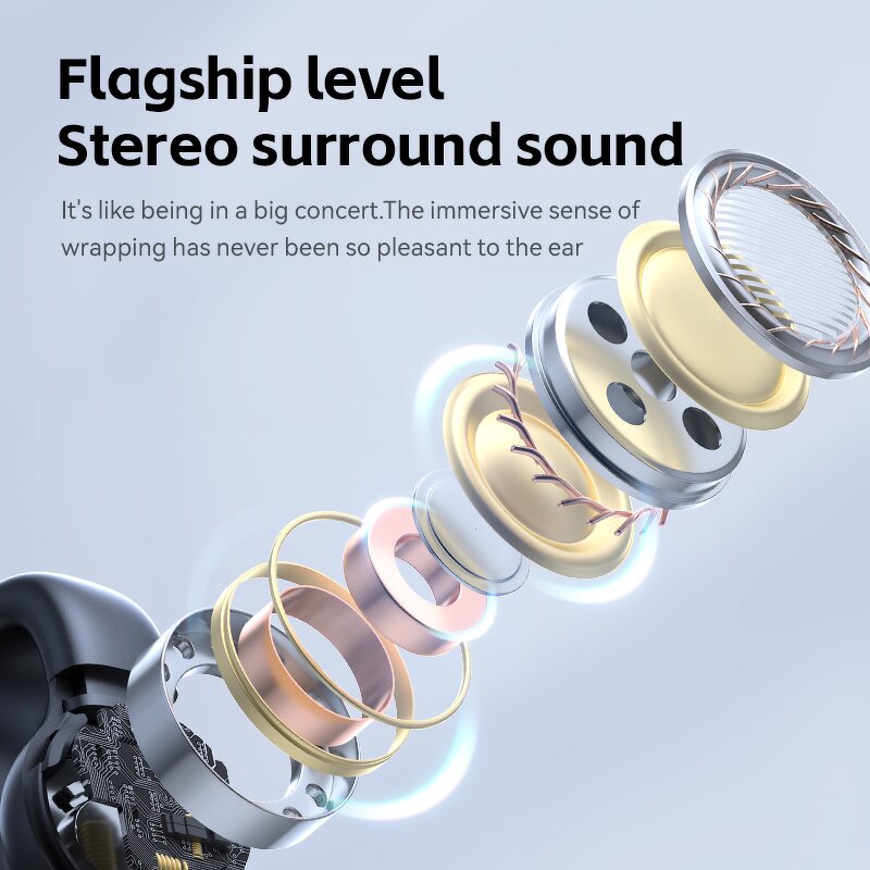 Headphones Manufacturer - 2025 Sports Style Ear Clip Bone Conduction Bluetooth