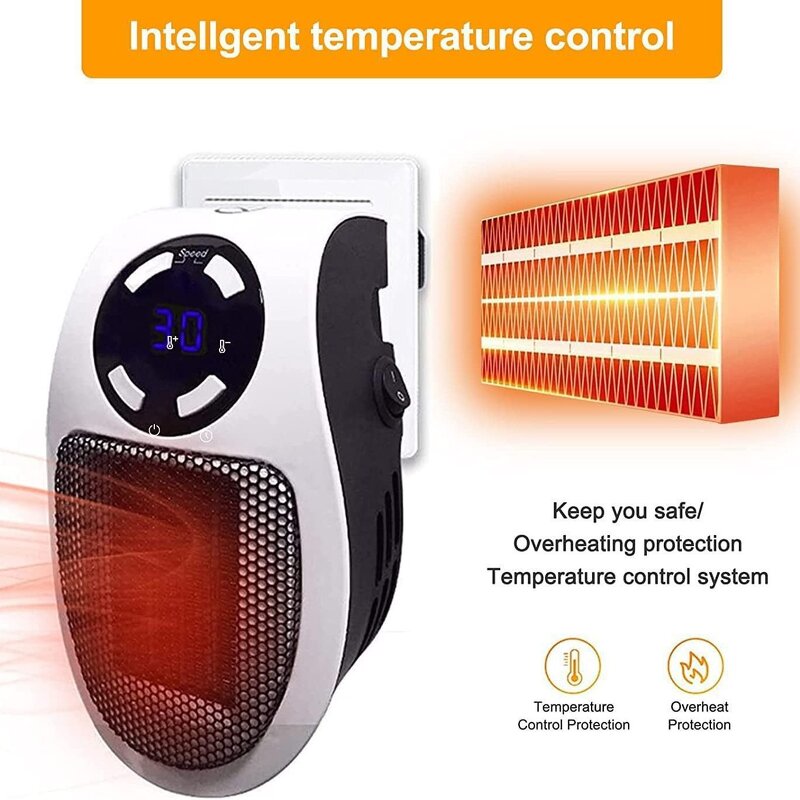 Heater Manufacturer - Mini Rapid Heating Safety-Protected Rotatable Directional