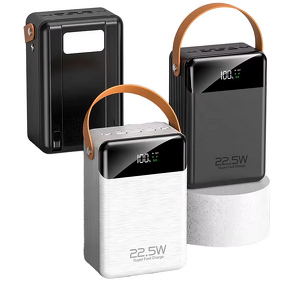 Power Station Manufacturer - 80000mAh 22.5W Fast Charger Double USB Micro LED