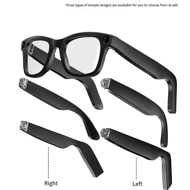 Smart Glasses Manufacturer - 800W Anti-Shake Camera BT Video Recording Photo