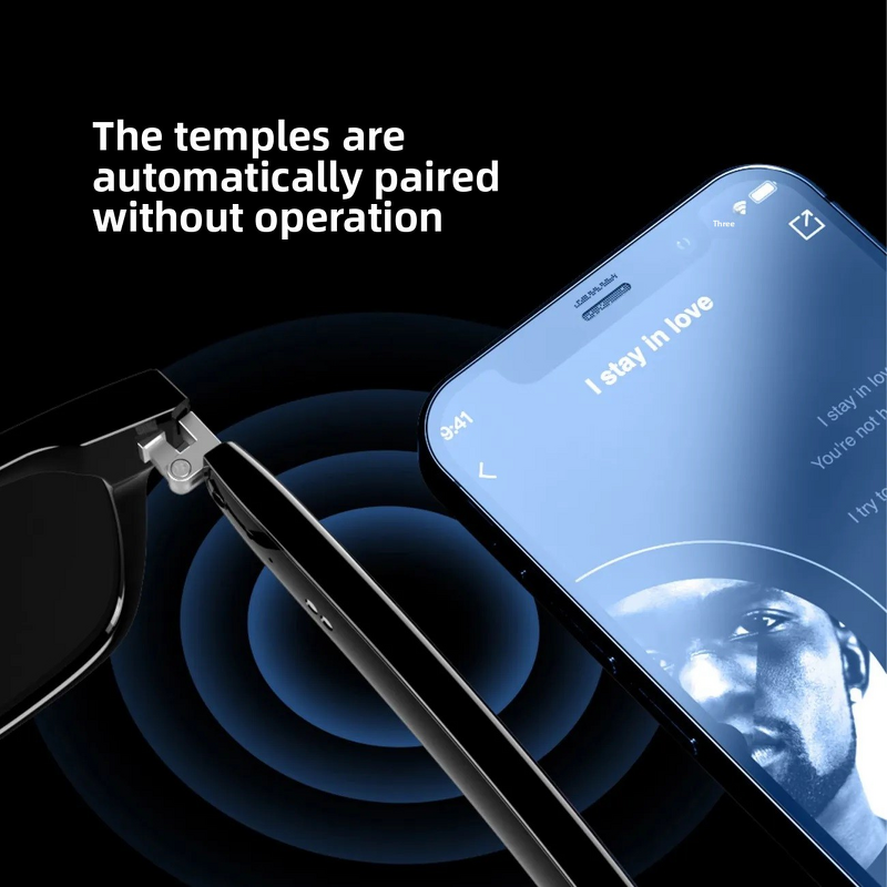 Smart Glasses Manufacturer - E13 Ultra-light Bluetooth Magnetic Lenses 2 in 1