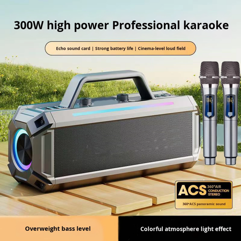 Speaker Manufacturer - High Volume Bluetooth Outdoor Karaoke 10W RGB LED