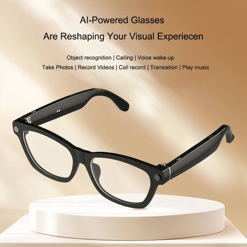 Smart Glasses Manufacturer - Bluetooth AI Audio Video Call Function New Style