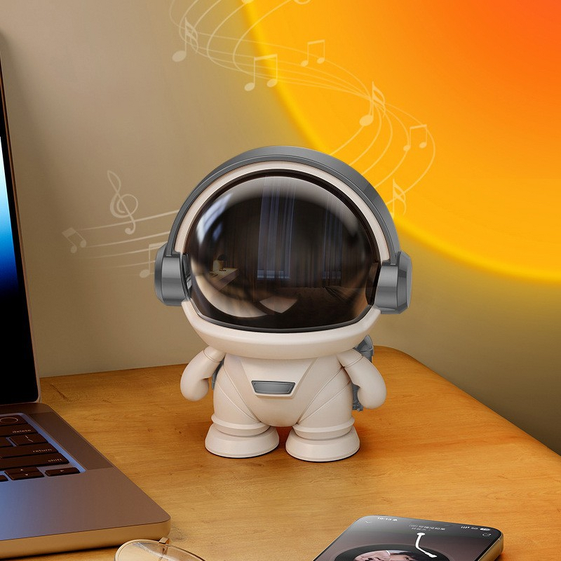 Speaker Manufacturer - Astronaut Mini Cabinet Bluetooth RGB LED Subwoofer WiFi