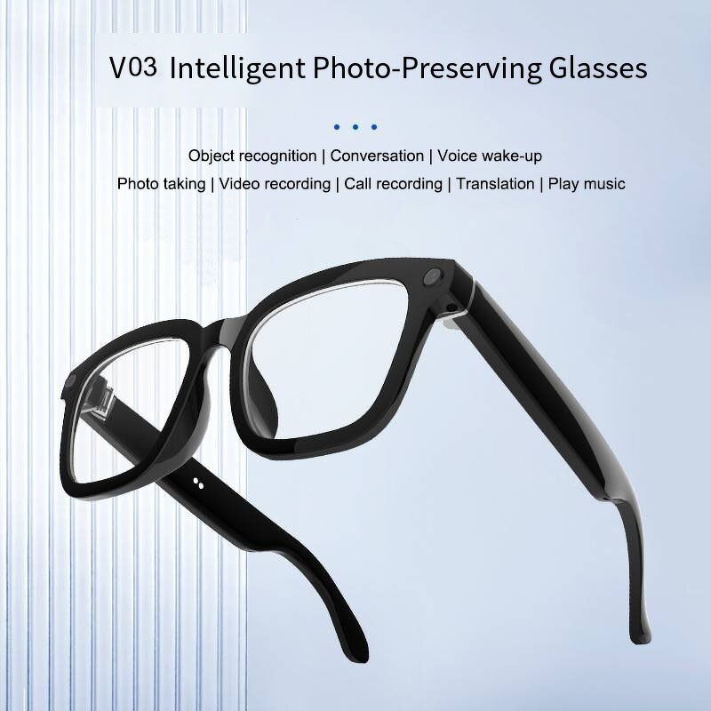 Smart Glasses Manufacturer - Bluetooth AI Audio Video Call Function New Style