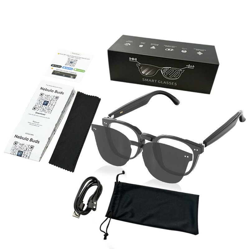 Smart Sunglasses Manufacturer - Chat GPT Glasses 2025 Bluetooth Wireless Magnetic AI