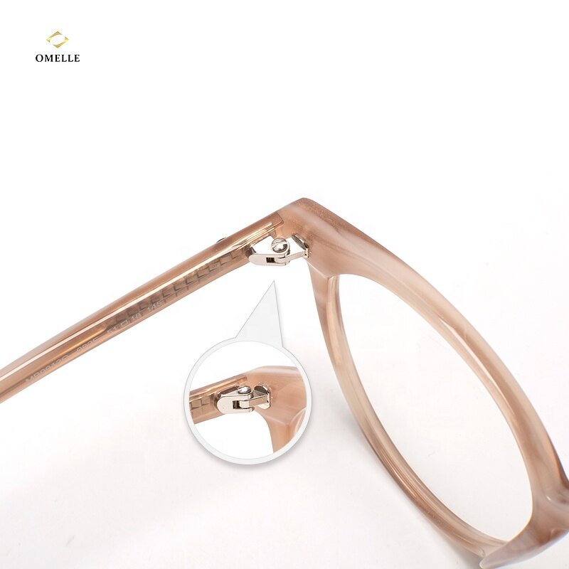 Spectacle Frames Manufacturer - Stylish Computer Unisex Acetate Round Design Optical