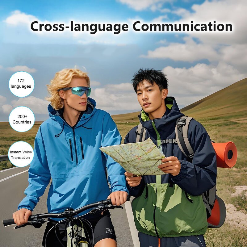 Smart Glasses Manufacturer - Cycling Sports Running Translation Deepseek AI Lentes Inteligentes Safety
