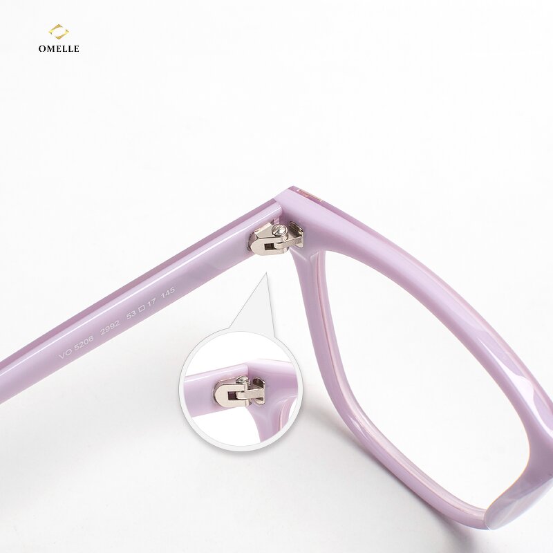 Optical Frame Manufacturer - Omelle Italy Design Mazzucchelli Acetate Women Anti Blue Light Computer