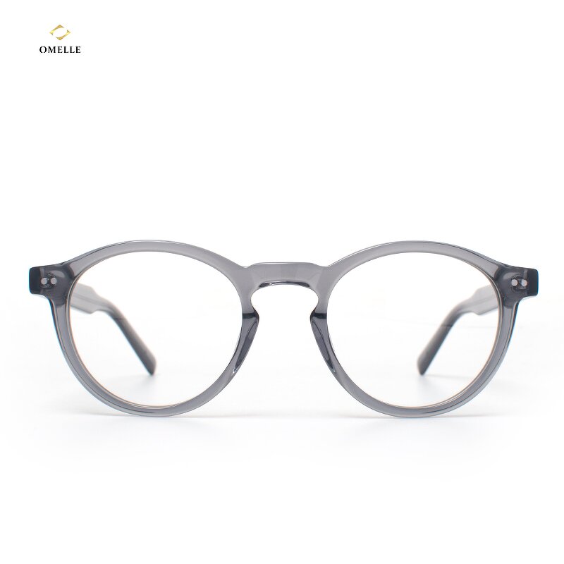 Glasses Frame Manufacturer - Omelle 2025 Latest Retro Acetate for Men Wholesale Customized Logo
