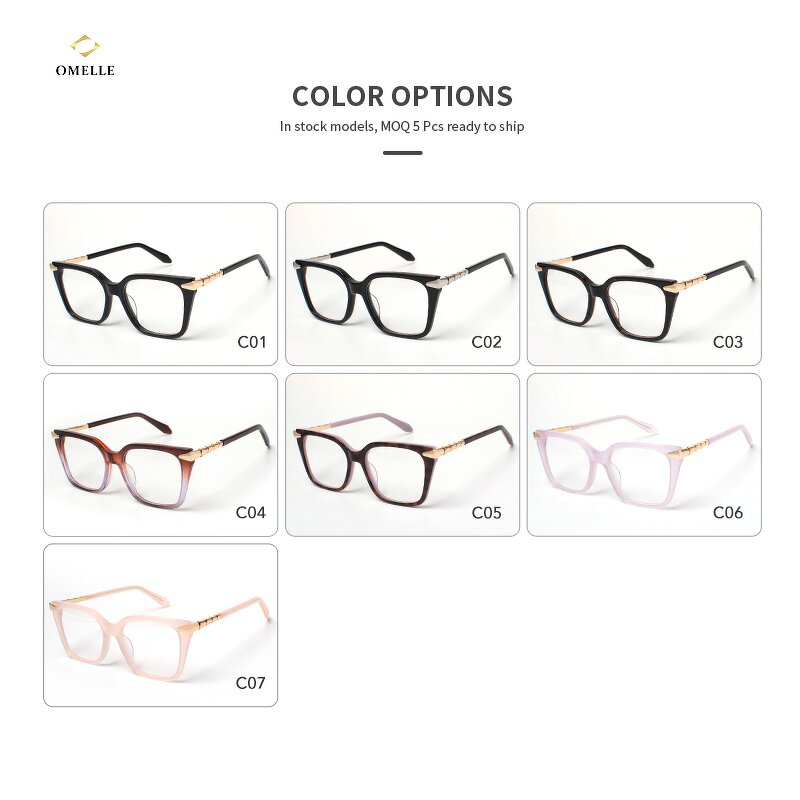 Eyeglasses Frames Manufacturer - Wholesale Unisex Luxury Italy Designer Mazzucchelli Acetate for Reading Blue Light Blocking