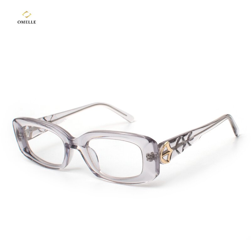 Glasses Frames Manufacturer - Eco Friendly Thick Black Plastic French Eyewear Brands Italy Design CE