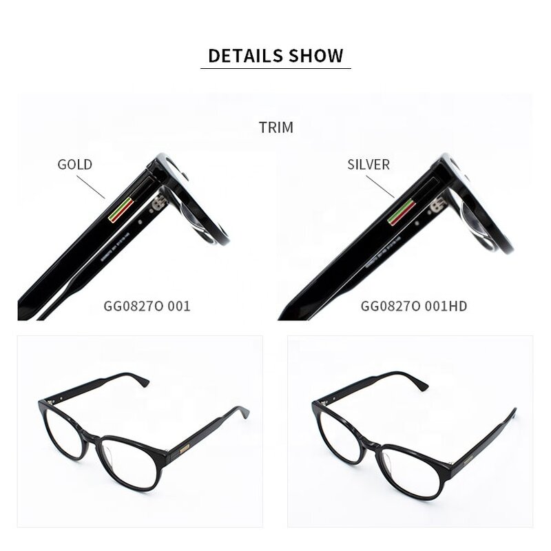 Eyeglasses Frames Manufacturer - Unisex Anti-Blue Ray Computer Gaming Round with Solid Pattern
