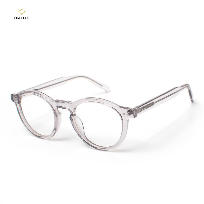 Glasses Frame Manufacturer - Omelle 2025 Latest Retro Acetate for Men Wholesale Customized Logo