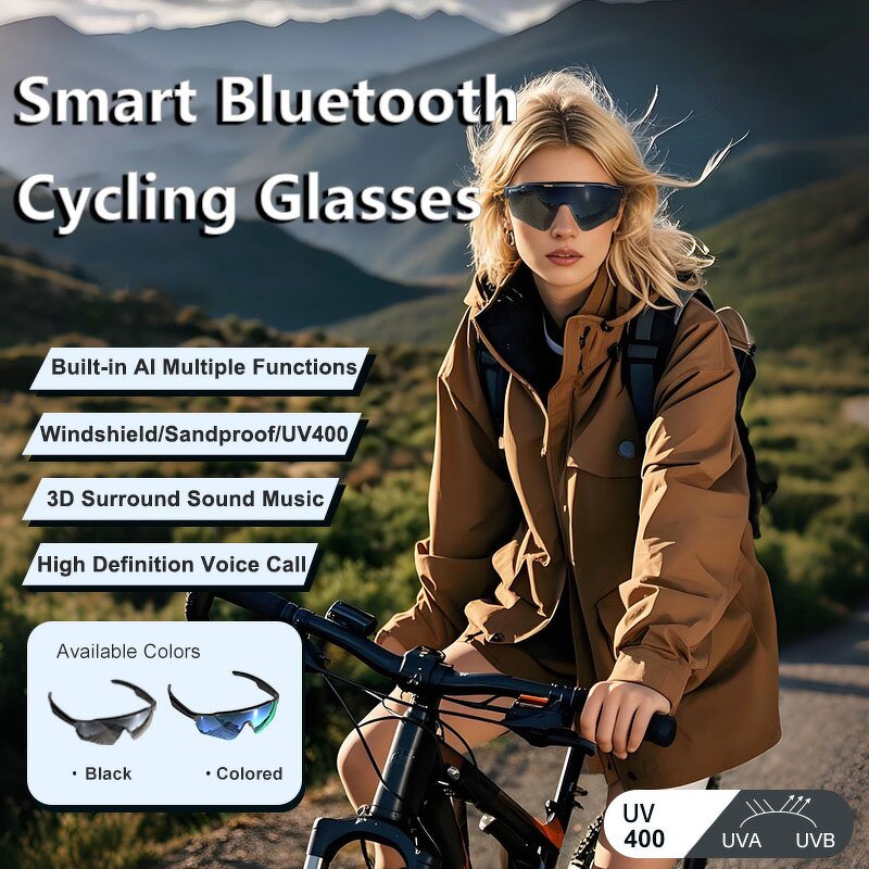 Smart Glasses Manufacturer - Cycling Sports Running Translation Deepseek AI Lentes Inteligentes Safety