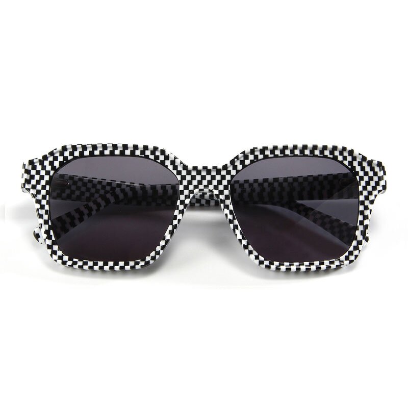 Sunglasses Manufacturer - OMELLE High Quality Unisex Classic Mazzucchelli Acetate Mosaic Designer Black Grid