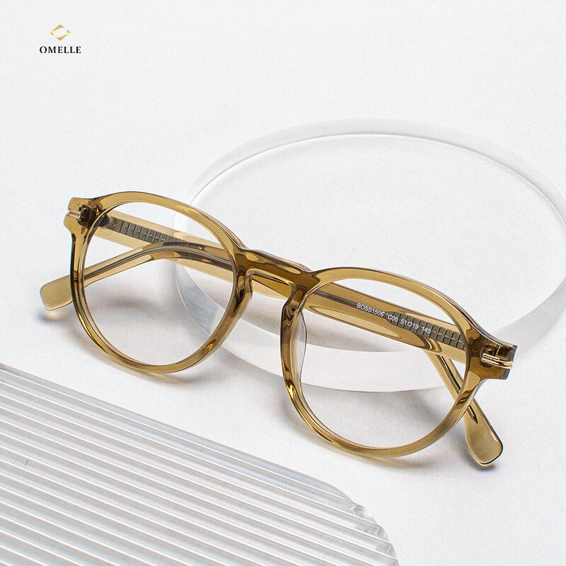 Eyeglass Frames Manufacturer - 2024 Mazzucchelli Acetate Unisex Solid Pattern Classic for Young Girls