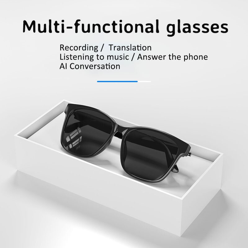Smart Glasses Manufacturer - AI Travel Intelligent Wireless Music Fashion with Language Translator