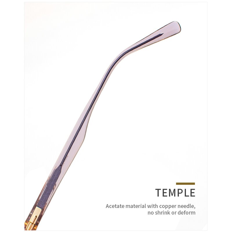 Eyeglasses Frames Manufacturer - OMELLE Newest Acetate High Quality Custom Made Optic Vintage Women Pink Reading