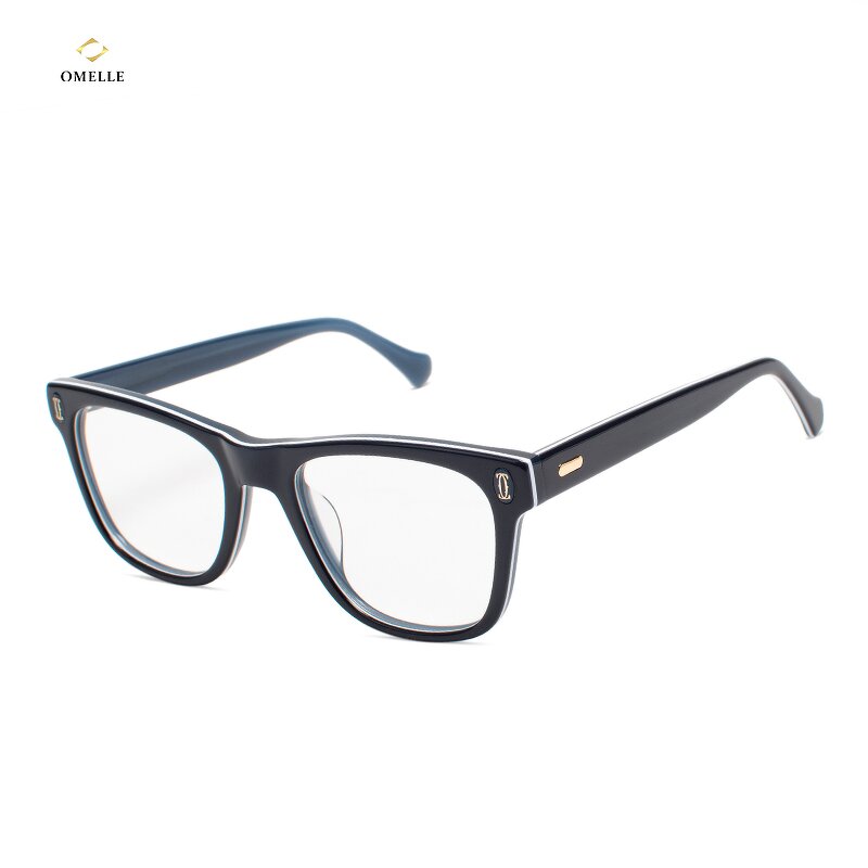 Sunglasses Manufacturer - OMELLE Eco-Friendly Acetate Italy Mazzucchelli Frame UV400 Polarized Lightweight Geometric Full-Frame